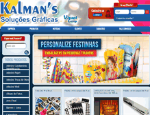 Tablet Screenshot of kalmans.com.br